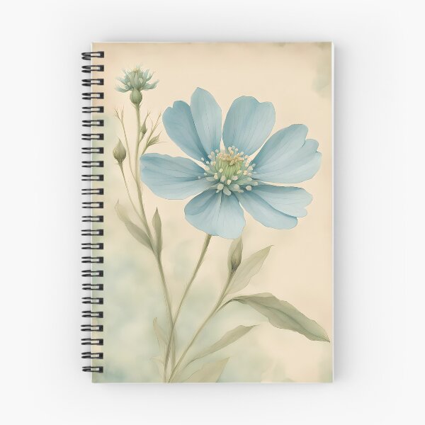 Item preview, Blue Petals: A Timeless Botanical Study designed and sold by TisaMayfly.