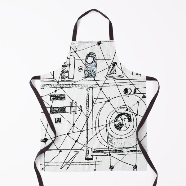 Item preview, abstract in black lines designed and sold by Tereza Pilar Art.