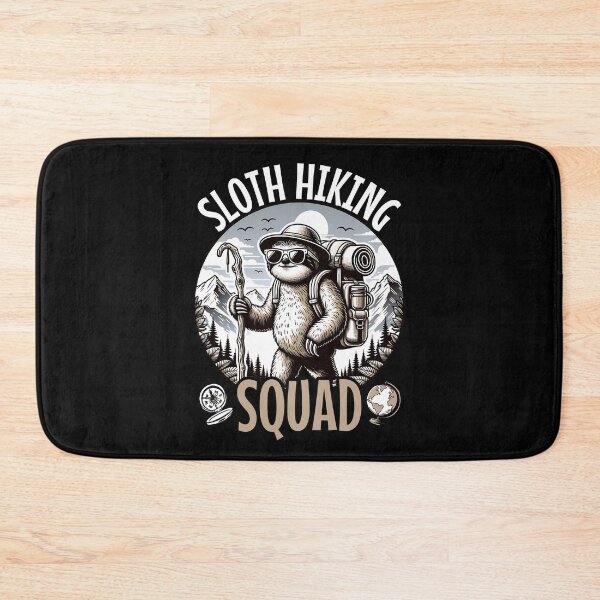 Item preview, Sloth Hiking Squad Adventure designed and sold by PrintCrafting.