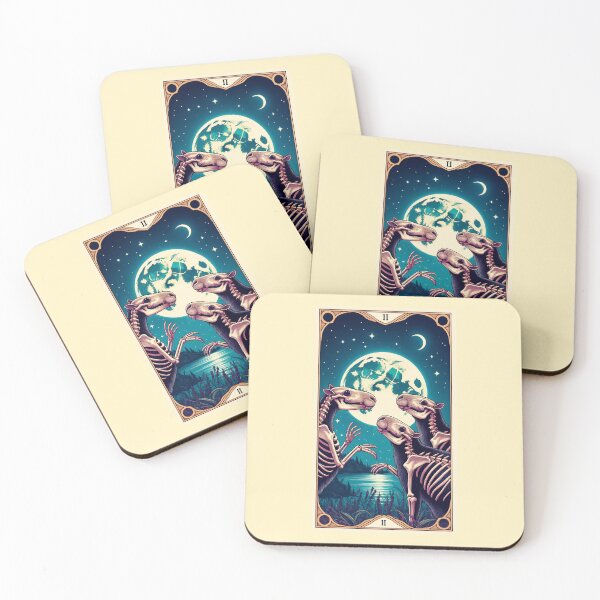 Item preview, Tarot Card The Capybaras designed and sold by InkCraftHouse.