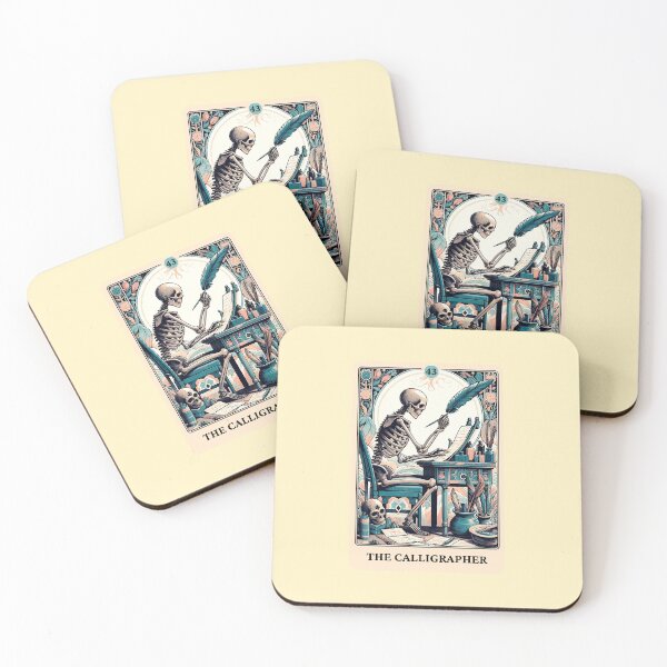 Item preview, Tarot Card The Calligrapher designed and sold by InkCraftHouse.