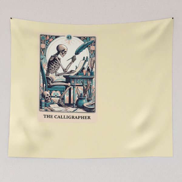 Item preview, Tarot Card The Calligrapher designed and sold by InkCraftHouse.