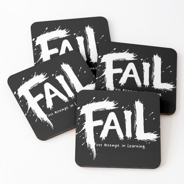 Item preview, Inspirational Quote T-Shirt, Motivational First Attempt in Learning Tee, Fail First Attempt Shirt, Positivity Graphic T-Shirt designed and sold by Zeng-Graphics.