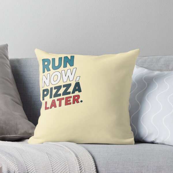 Item preview, Run Now, Pizza Later designed and sold by InkCraftHouse.
