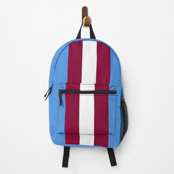 Item preview, Retro Aston Villa Blue, Claret and White Bar Stripes designed and sold by Sporting Colour.