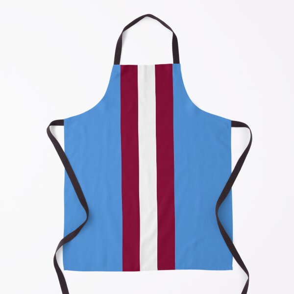 Item preview, Retro Aston Villa Blue, Claret and White Bar Stripes designed and sold by Sporting Colour.