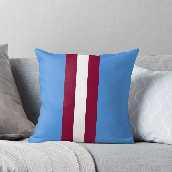 Item preview, Retro Aston Villa Blue, Claret and White Bar Stripes designed and sold by Sporting Colour.