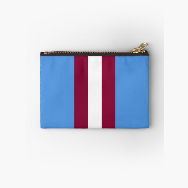 Item preview, Retro Aston Villa Blue, Claret and White Bar Stripes designed and sold by Sporting Colour.