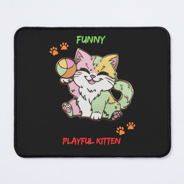 Item preview, Funny Playful Kitten designed and sold by HG-Creation-Design.