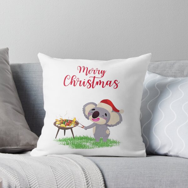 Item preview, Koala enjoying an Australian Christmas BBQ designed and sold by Josephines-ZA.