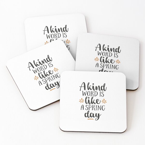 Item preview, a kind word like a s spring day designed and sold by ManikRaja.