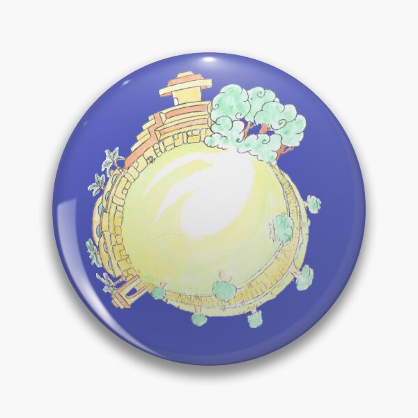 Item preview, Small planet with golden cities designed and sold by ElioPan.