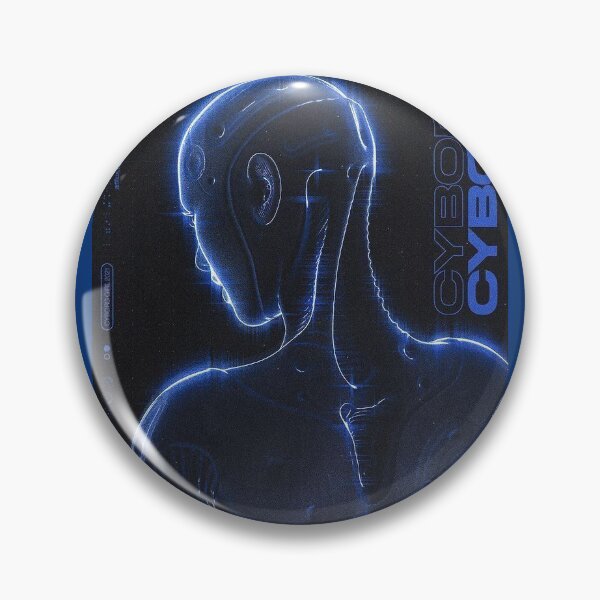 Item preview, Cyber Blue Glow Aesthetic Design designed and sold by SimplyPsycho.
