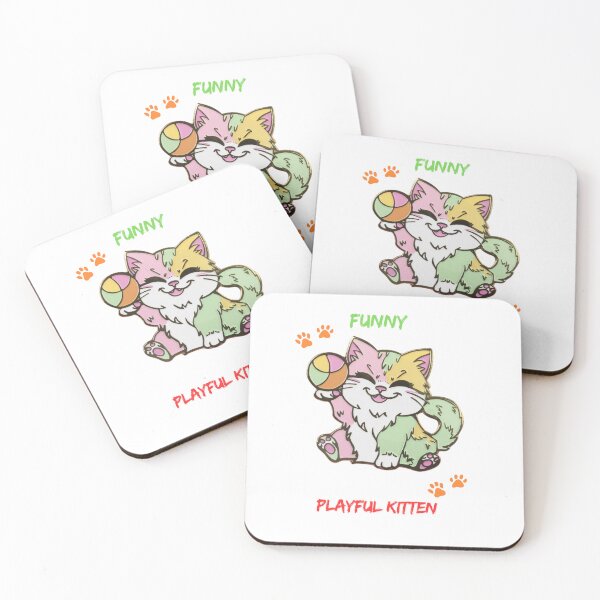 Item preview, Funny Playful Kitten designed and sold by HG-Creation-Design.