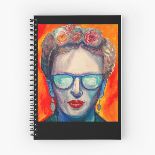 Item preview, Frida Kahlo with glases Portrait - PopArt Graphic designed and sold by pracovniakejzi.