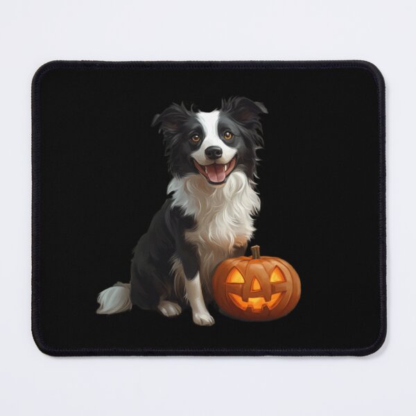 Item preview, Border Collie with a Pumpkin. designed and sold by Kyumi12.