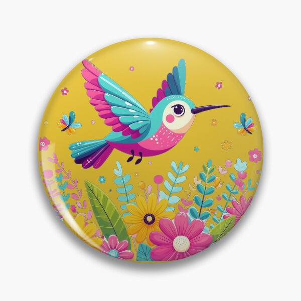 Item preview, Wings of Joy: The Lively Hummingbird designed and sold by communedesigns.