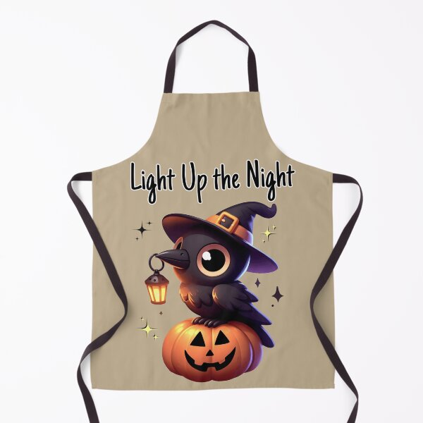 Item preview, Light Up the Night: Cute Halloween Crow Lantern Design designed and sold by Dantin.