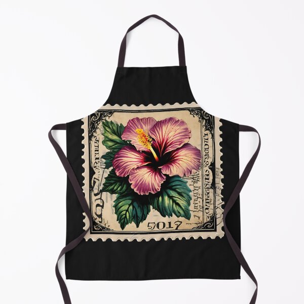 Item preview, The Classic Hibiscus Stamp designed and sold by Vintagestamps.