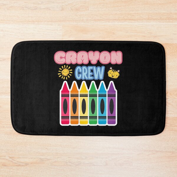 Item preview, Crayon Crew Fun and Colorful School Art Teacher Gift designed and sold by Pixie-agenca.