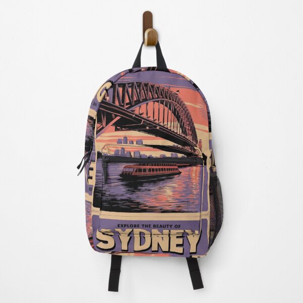 Item preview, Sydney Vintage Travel Poster designed and sold by TravelerRat.