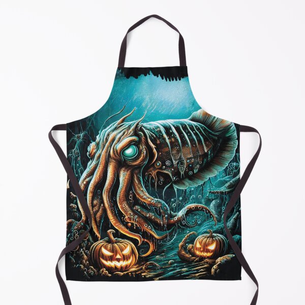Item preview, Monstrous Cuttlefish Lurks in the Depths designed and sold by EcoArtShop.