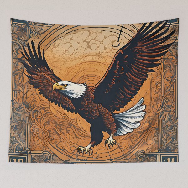 Item preview, Guardians of Freedom: The Vintage Eagle Stamp designed and sold by Vintagestamps.