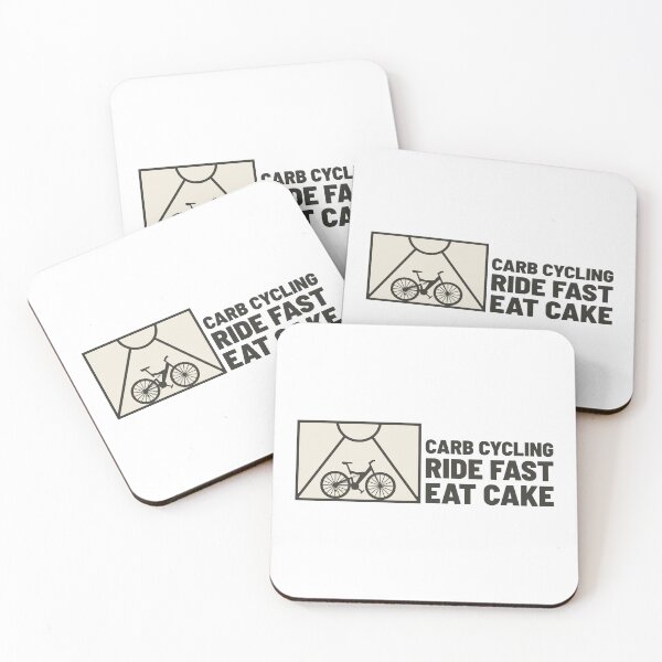 Item preview, Carb cycling. Ride fast, eat cake designed and sold by FirstTimeTees.