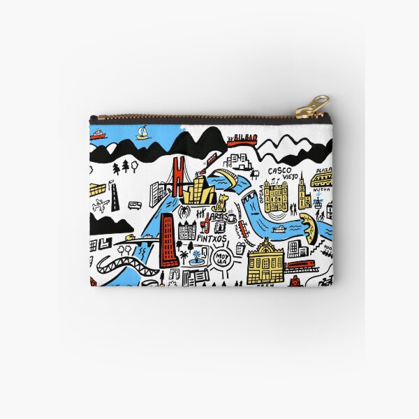 Item preview, Bilbao City, Spain designed and sold by Traveldrawings.