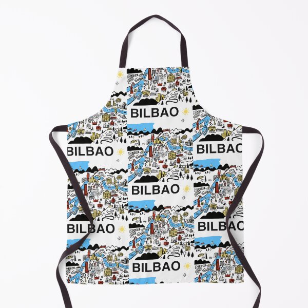 Item preview, Bilbao City, Spain designed and sold by Traveldrawings.