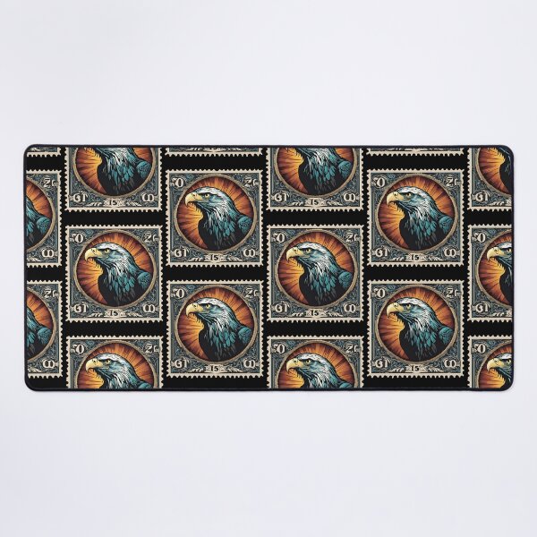 Item preview, Eagle's Pride: A Classic Stamp Tribute designed and sold by Vintagestamps.