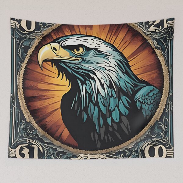 Item preview, Eagle's Pride: A Classic Stamp Tribute designed and sold by Vintagestamps.