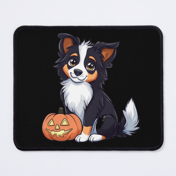 Item preview, Border Collie with a Pumpkin Drawing. designed and sold by Kyumi12.