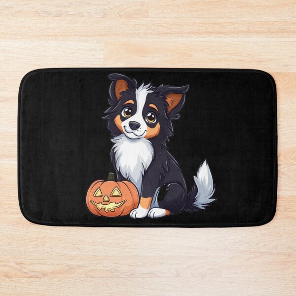 Item preview, Border Collie with a Pumpkin Drawing. designed and sold by Kyumi12.