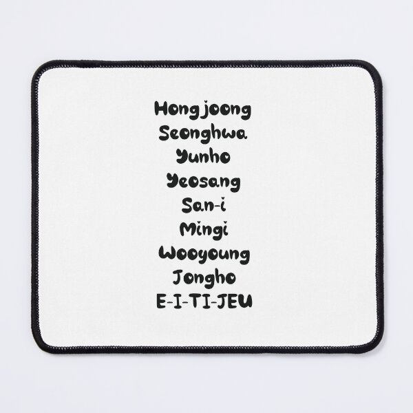 Item preview, ATEEZ names fan chant designed and sold by star1117design.