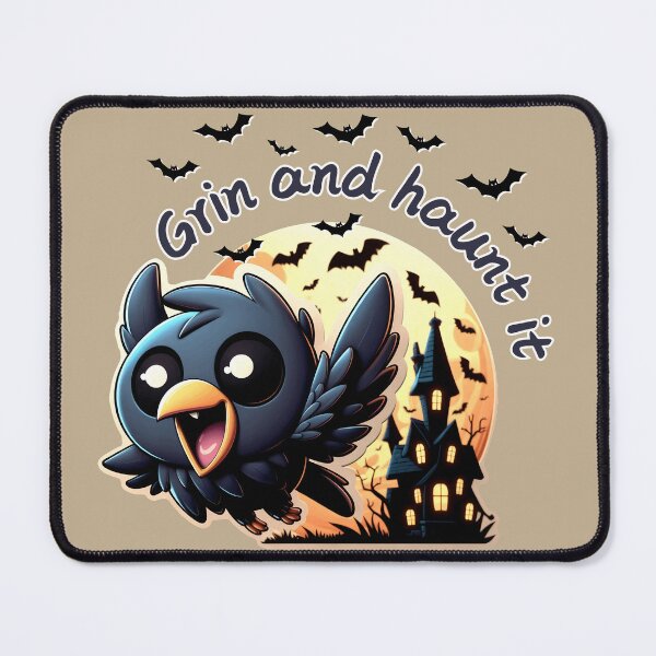 Item preview, Grin and Haunt It: Playful Crow Halloween Design designed and sold by Dantin.