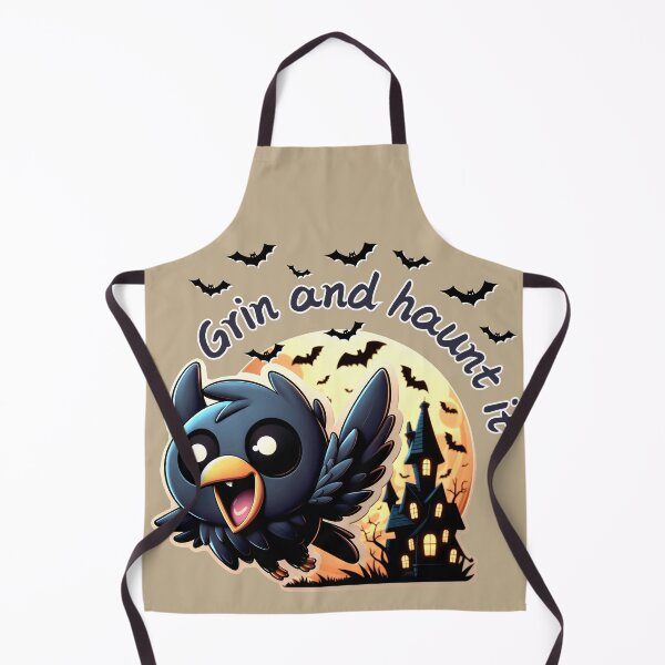 Item preview, Grin and Haunt It: Playful Crow Halloween Design designed and sold by Dantin.