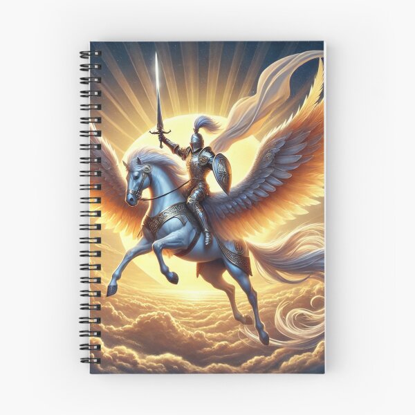 Item preview, The Sky's Guardian: A Knight's Flight on the Majestic Pegasus designed and sold by aunins7.