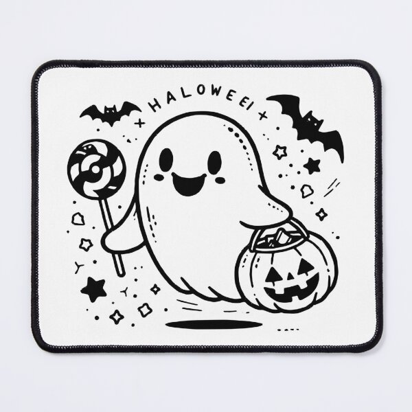 Item preview, Halloween Cute Ghosts Unite designed and sold by Thai Vibe Studio.