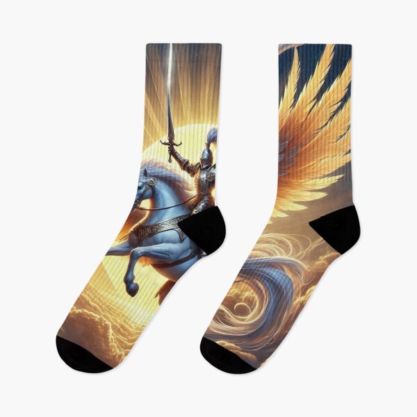 Item preview, The Sky's Guardian: A Knight's Flight on the Majestic Pegasus designed and sold by aunins7.