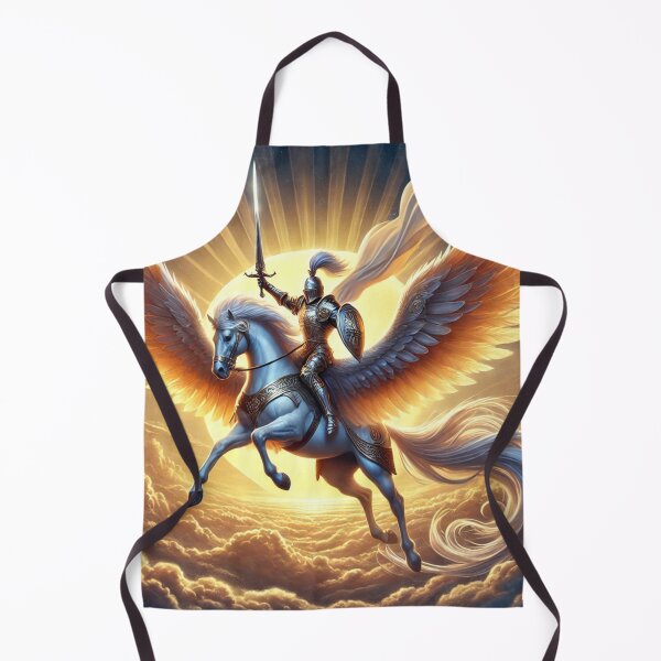 Item preview, The Sky's Guardian: A Knight's Flight on the Majestic Pegasus designed and sold by aunins7.