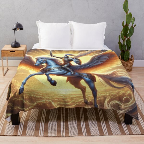 Item preview, The Sky's Guardian: A Knight's Flight on the Majestic Pegasus designed and sold by aunins7.