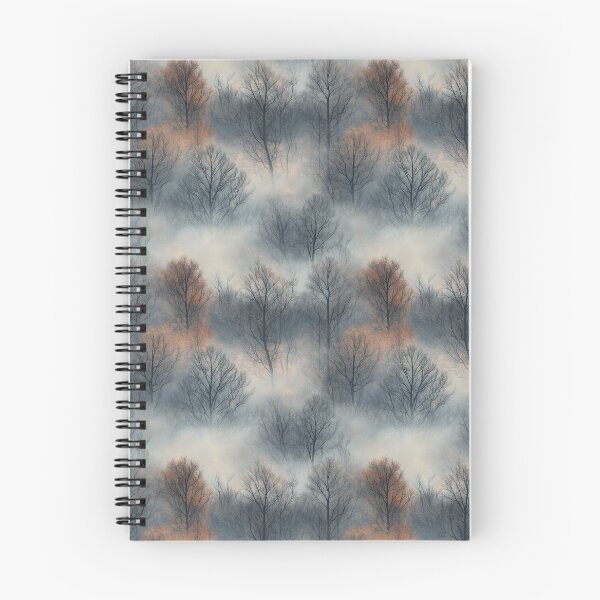 Item preview, Forest Shrouded in Autumn Mist designed and sold by MidArtForge.