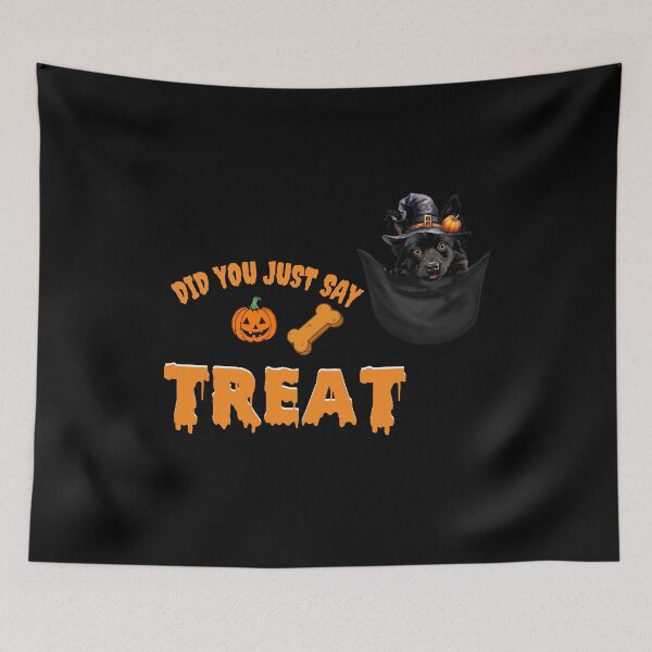 Item preview, Dog in a Pocket Schipperke Halloween Design designed and sold by LovelyHappyGift.