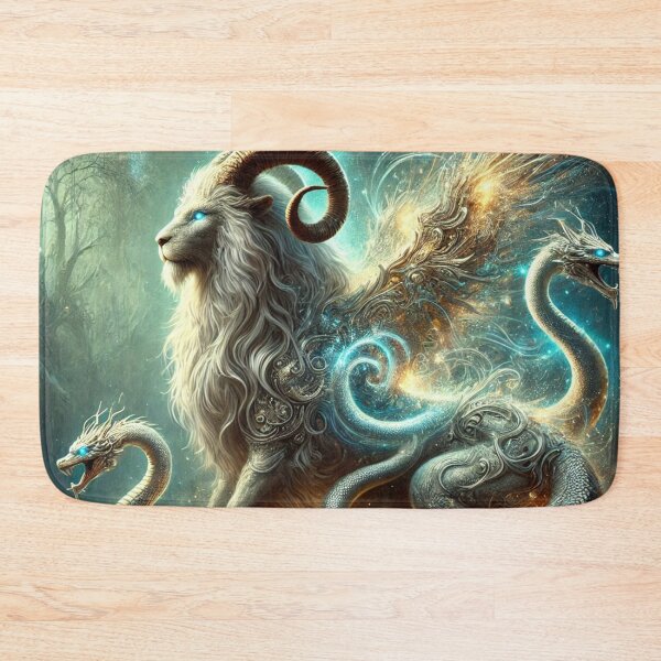 Item preview, The Majestic Chimera: A Mythical Beast of Power and Mystery designed and sold by aunins7.