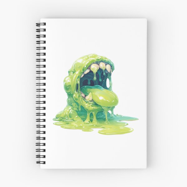 Item preview, Toxic Hungry Dungeon Slime designed and sold by BadOmenStickers.