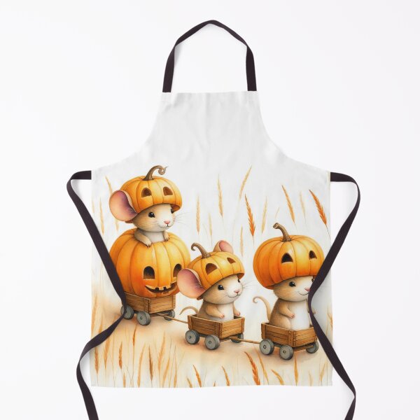 Item preview, Pumpkin Mice on a Halloween Adventure designed and sold by Delemore Art.