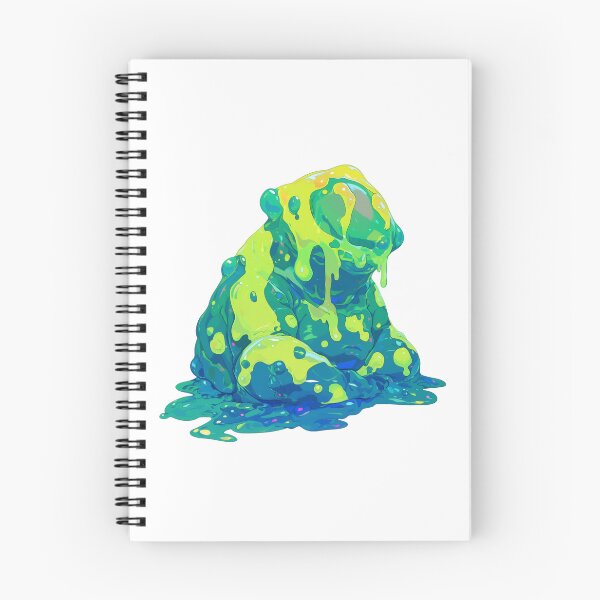 Item preview, Curious Friendly Dungeon Slime designed and sold by BadOmenStickers.