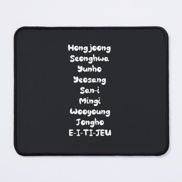 Item preview, ATEEZ names fan chant designed and sold by star1117design.