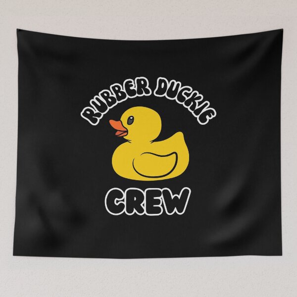 Item preview, Rubber Duckie Crew - Cool Rubber Duck  designed and sold by Pixie-agenca.